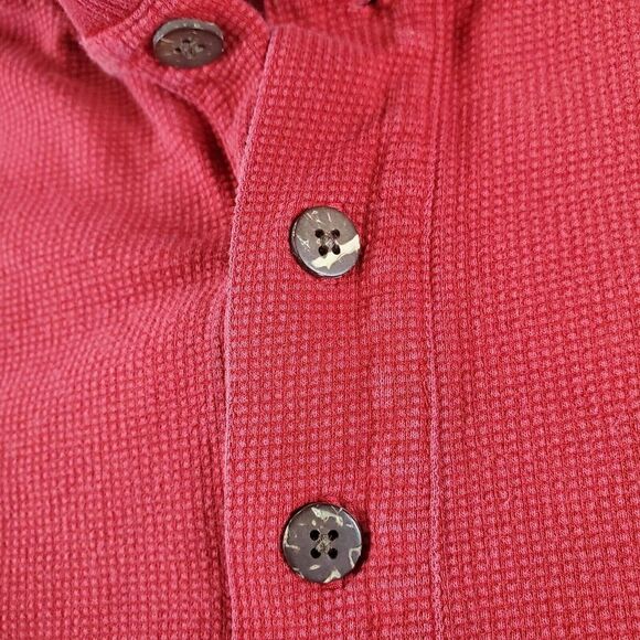 Vintage NFL Alumni Shirt Mens Large Red Antigua Football Ribbed Cotton Polo - Picture 5 of 9